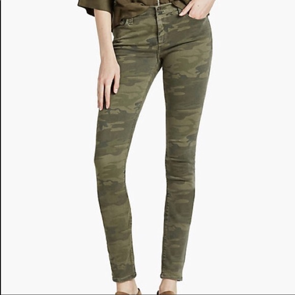 lucky brand camouflage jeans